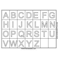A z alphabet coloring pages
