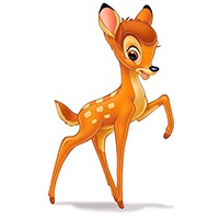 Bambi coloring pages