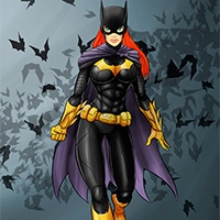 Batgirl coloring pages