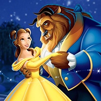 Beauty and the beast coloring pages