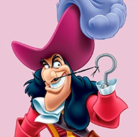 Captain hook coloring pages