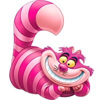 Cheshire Cat Coloring Pages