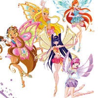 Winx Enchantix coloring pages