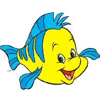 Flounder coloring pages