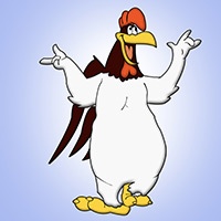 Foghorn leghorn coloring pages