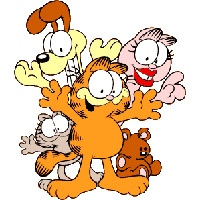 Garfield coloring pages