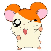 Hamtaro coloring pages