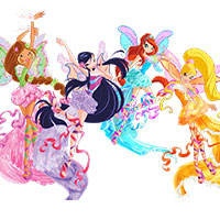 Winx Harmonix coloring pages