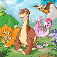 Land before time coloring pages