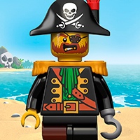 Lego pirates coloring pages