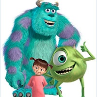 Monster inc coloring pages