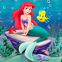 The little mermaid coloring pages