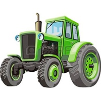 Tractor coloring pages