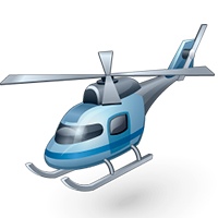 Helicopter coloring pages