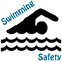 Swimming safety coloring pages