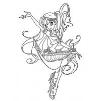 Winx Season 5 coloring pages