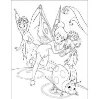 Tinkerbell coloring pages