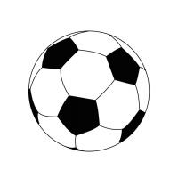 Soccer ball coloring pages
