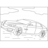 Bmw coloring pages