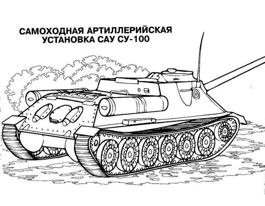 Tanks Coloring Pages 100 Images Tank M113 Army Car Sheets