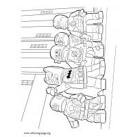 Lego Flash coloring pages