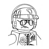 Lego Police coloring pages
