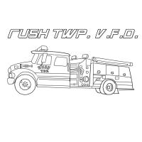 Fire truck coloring pages