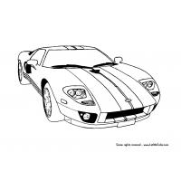 Real cars coloring pages