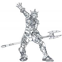 Lego Bionicle coloring pages