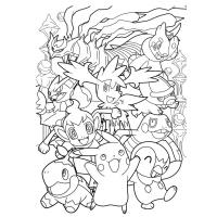 All pokemon coloring pages