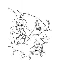 Ariel the Little Mermaid coloring pages