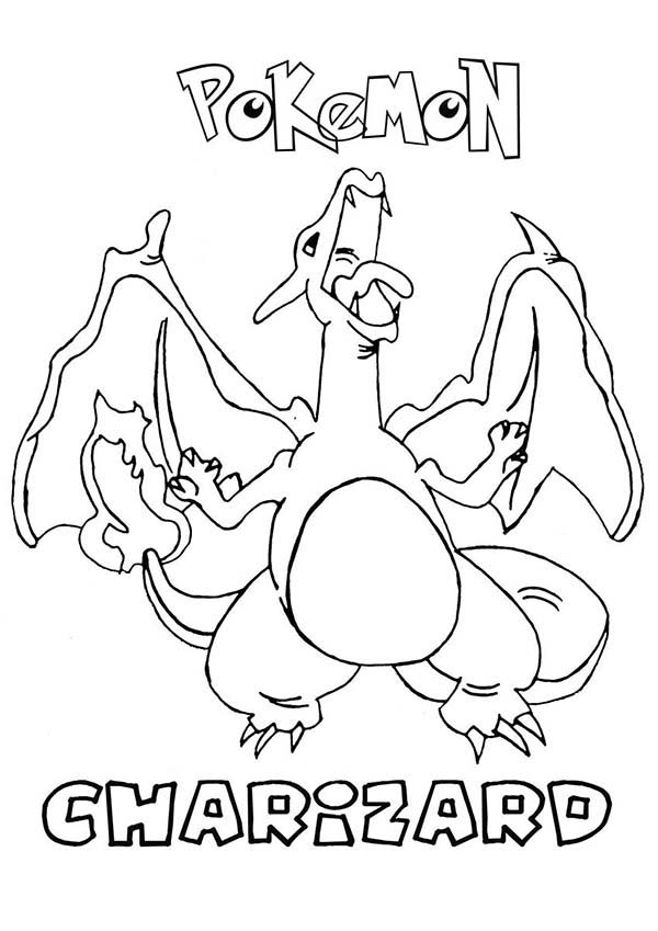 baby charizard coloring pages - photo #45