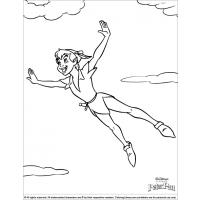 Peter pan coloring pages