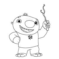 Wallykazam coloring pages