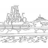 Disney world coloring pages