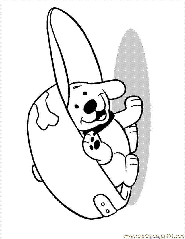 Coloring Pages Clifford Autumn