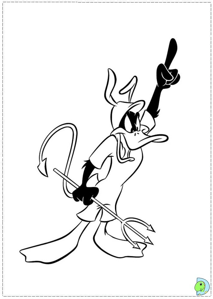 daffy duck coloring pages to print - photo #15