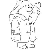 Paddington bear coloring pages