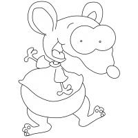 Toopy and binoo coloring pages