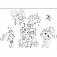 Jake and the Never Land Pirates coloring pages