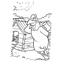 Foghorn leghorn coloring pages