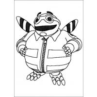 Adiboo coloring pages