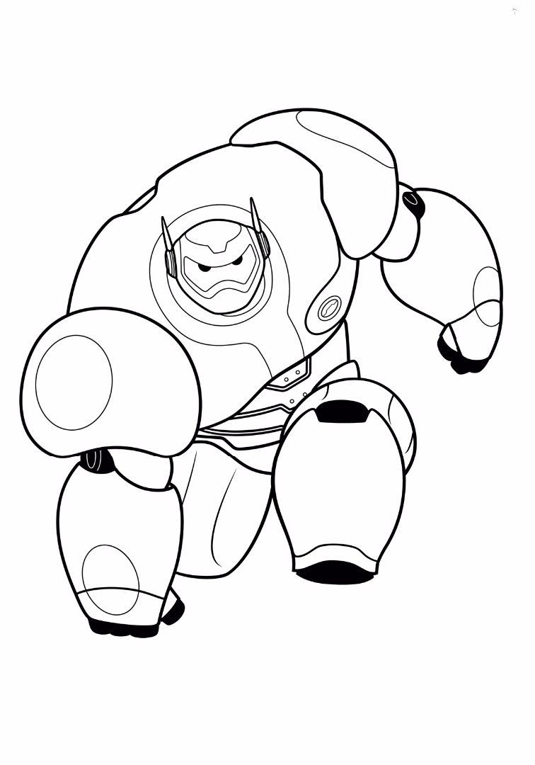 big hero 6 little kid coloring pages - photo #4