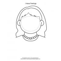 Emotions and feelings coloring pages