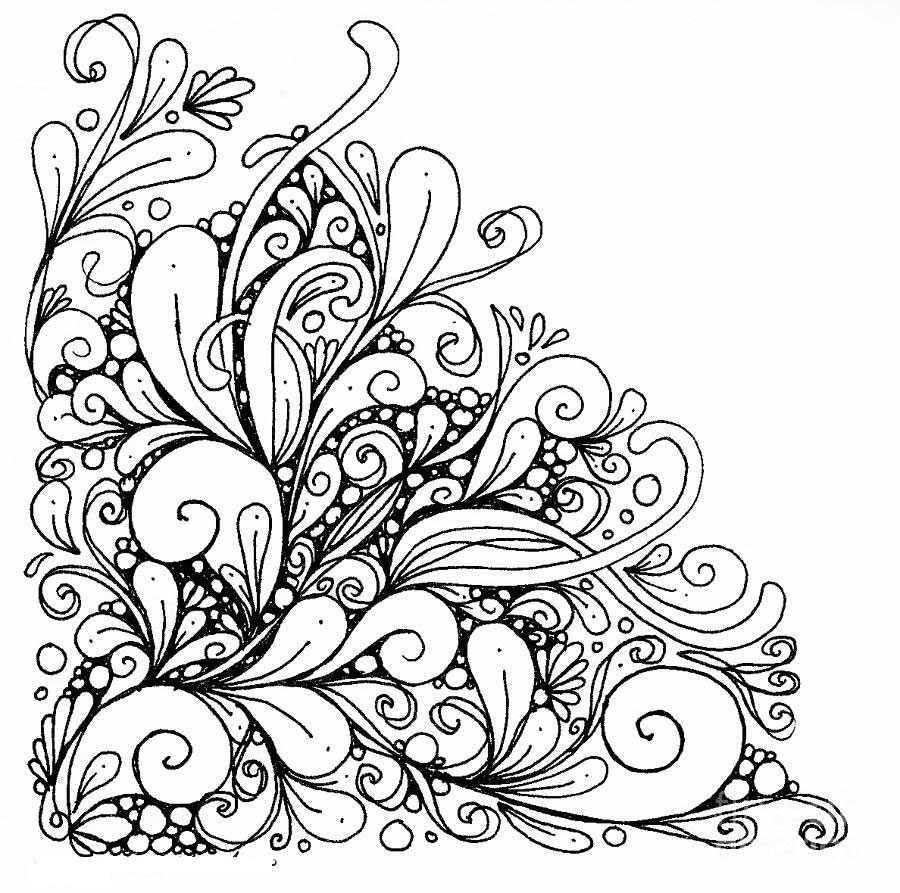 Mandala Coloring Pages Flower Birthday