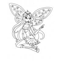 Winx coloring pages