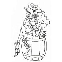 Winx Layla coloring pages