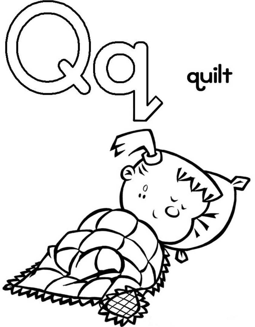 Quilt coloring pages