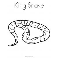King cobra snake coloring pages