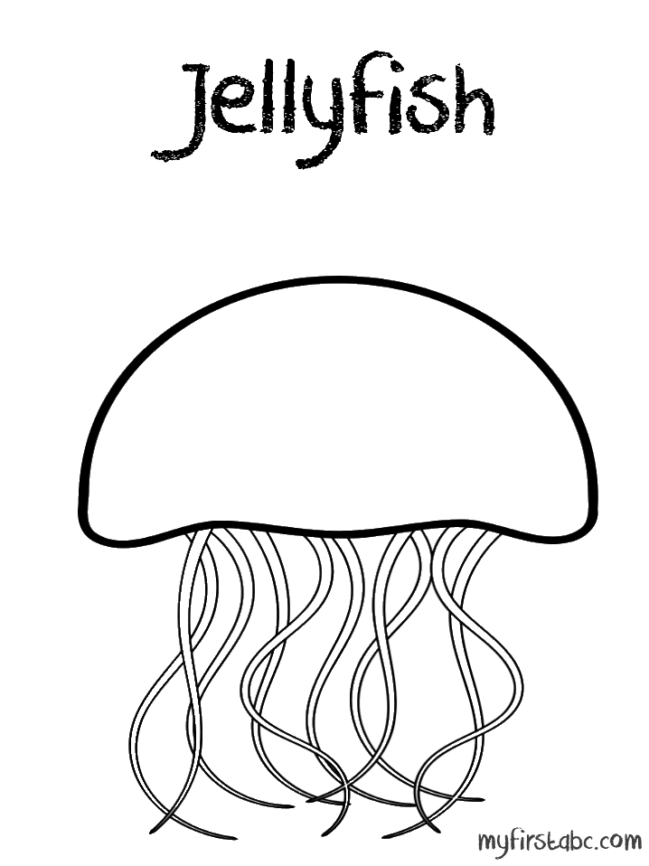 Free Printable Jellyfish Template Printable Templates